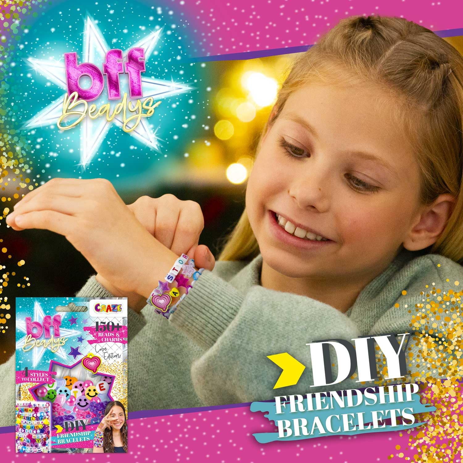 craze-diamondz-bff-beadys-bag-armband-set-150-perlen image 4