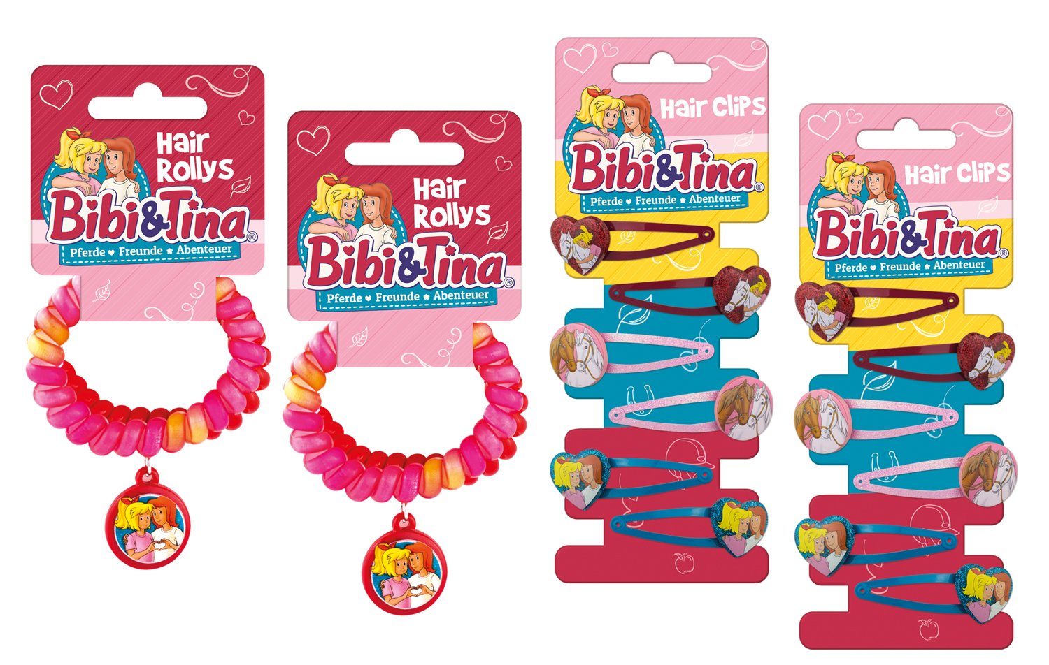 craze-galupy-unicorn-bibi-und-tina-haarset-16-teilig-bunt image 1