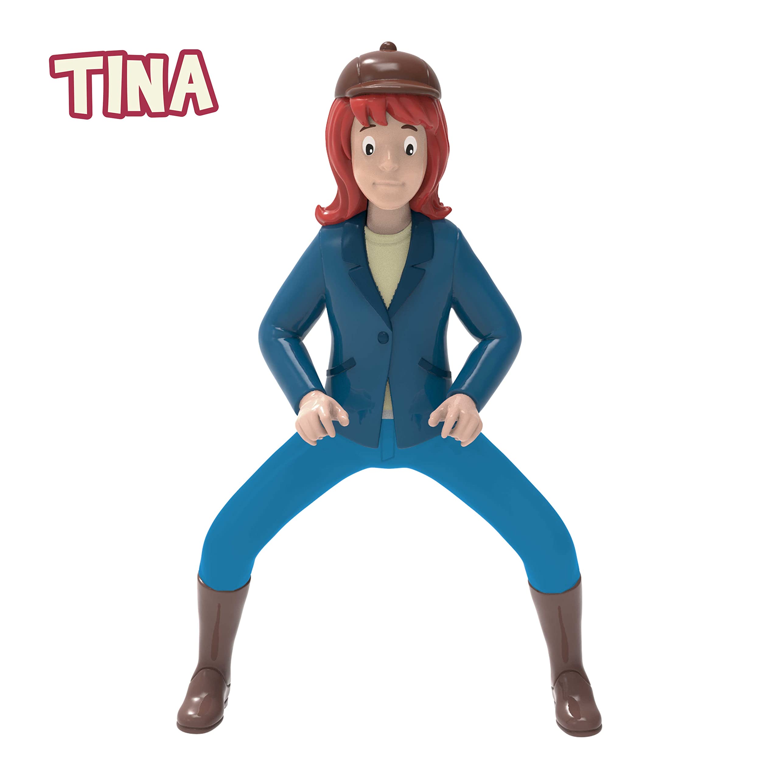 craze-bibi-und-tina-reitende-tina-spielfigur-mit-sattel-ab-3-j image 3