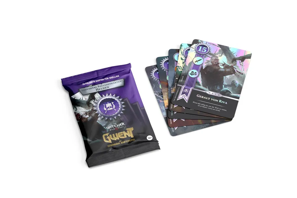 gwent-legend-re-balladenkarten-helden-skellige-kartenpack-foil-10-karten image 1