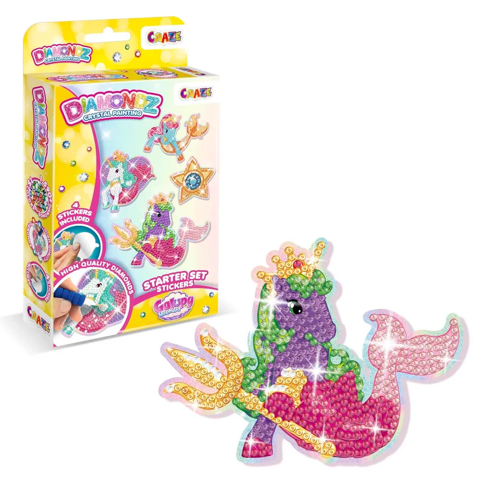 craze-diamondz-galupy-mermaid-sticker-set-4-vorlagen image 1