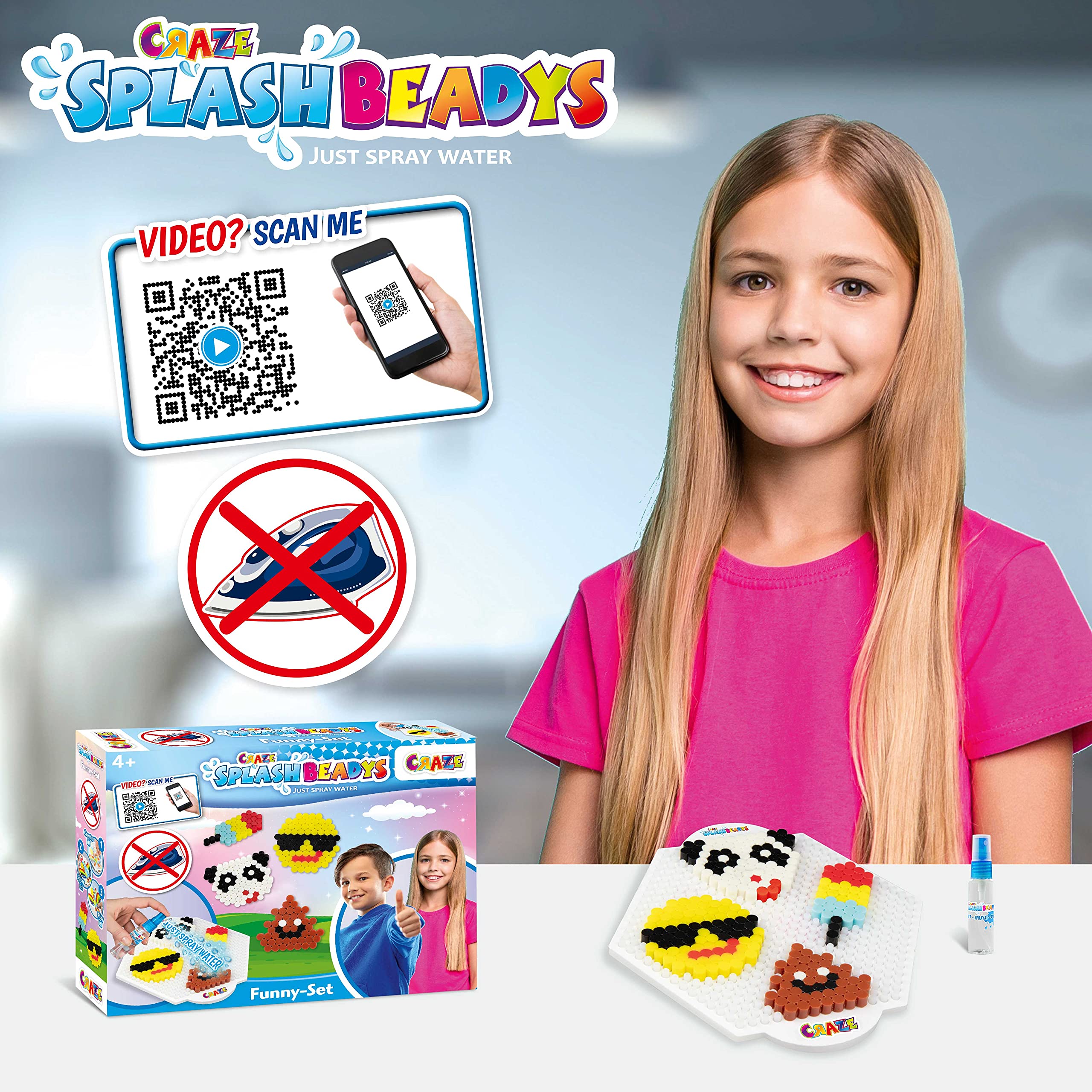craze-splash-beadys-funny-set-bastelset-smiley-panda-eis image 7