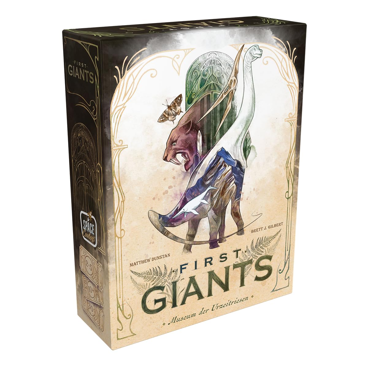 asmodee-first-giants-familienspiel-strategie-dinosaurier-museum-deutsch image 1
