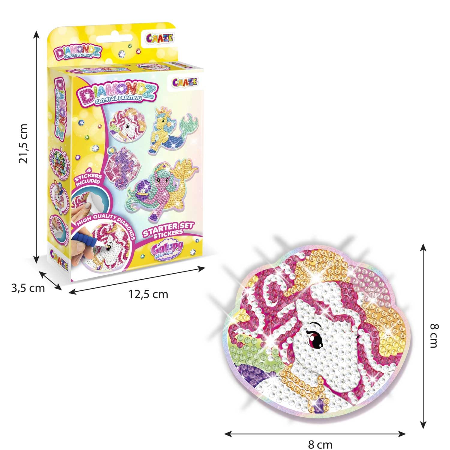 craze-diamondz-galupy-mermaid-sticker-set-4-vorlagen image 5