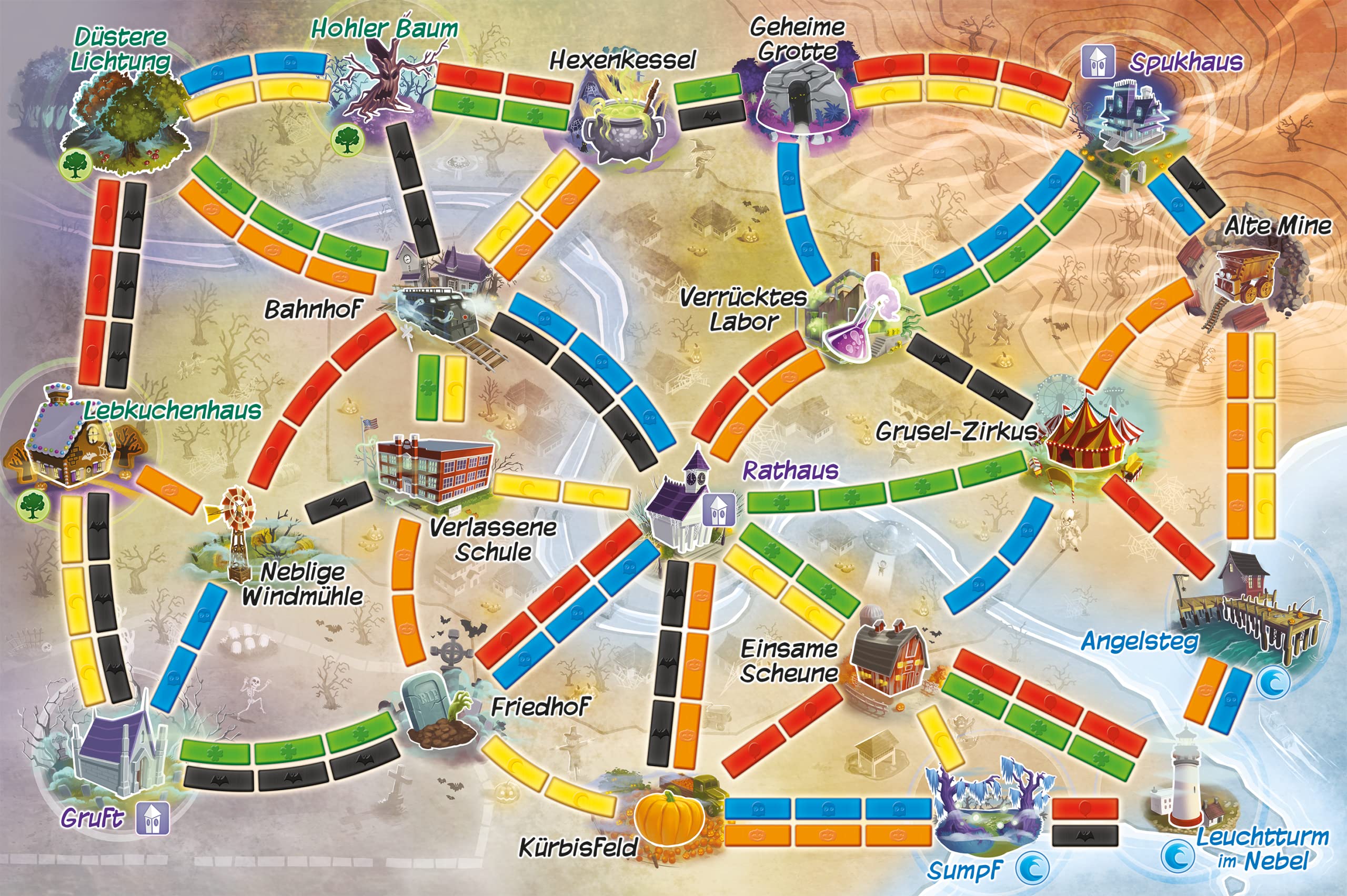 days-of-wonder-zug-um-zug-gruselfahrt-kinderspiel-deutsch image 4
