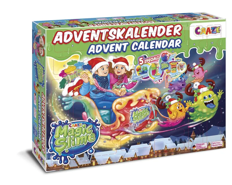 craze-magic-slime-adventskalender-24-schleim-set image 1