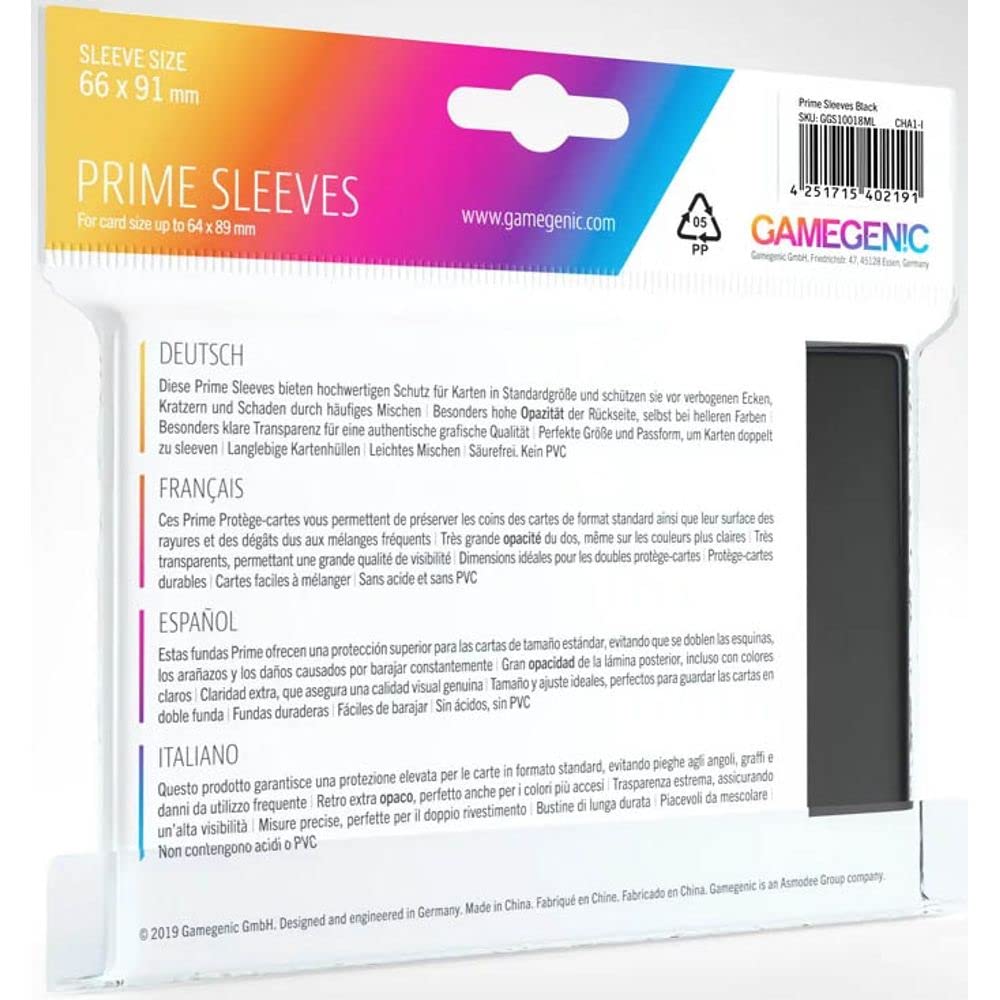 gamegenic-prime-sleeves-black-kartenh-llen-100-st-ck image 2