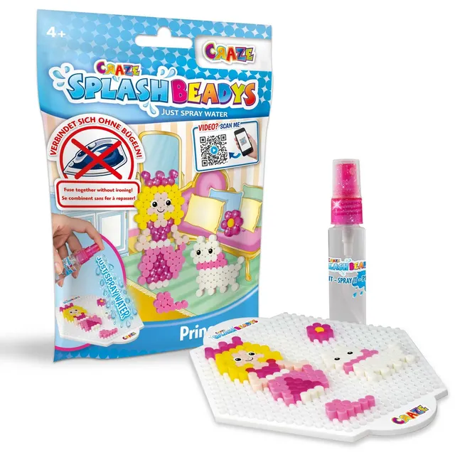 craze-diamondz-splash-beadys-princess-starter-pack-b-gelperlen-klein image 1
