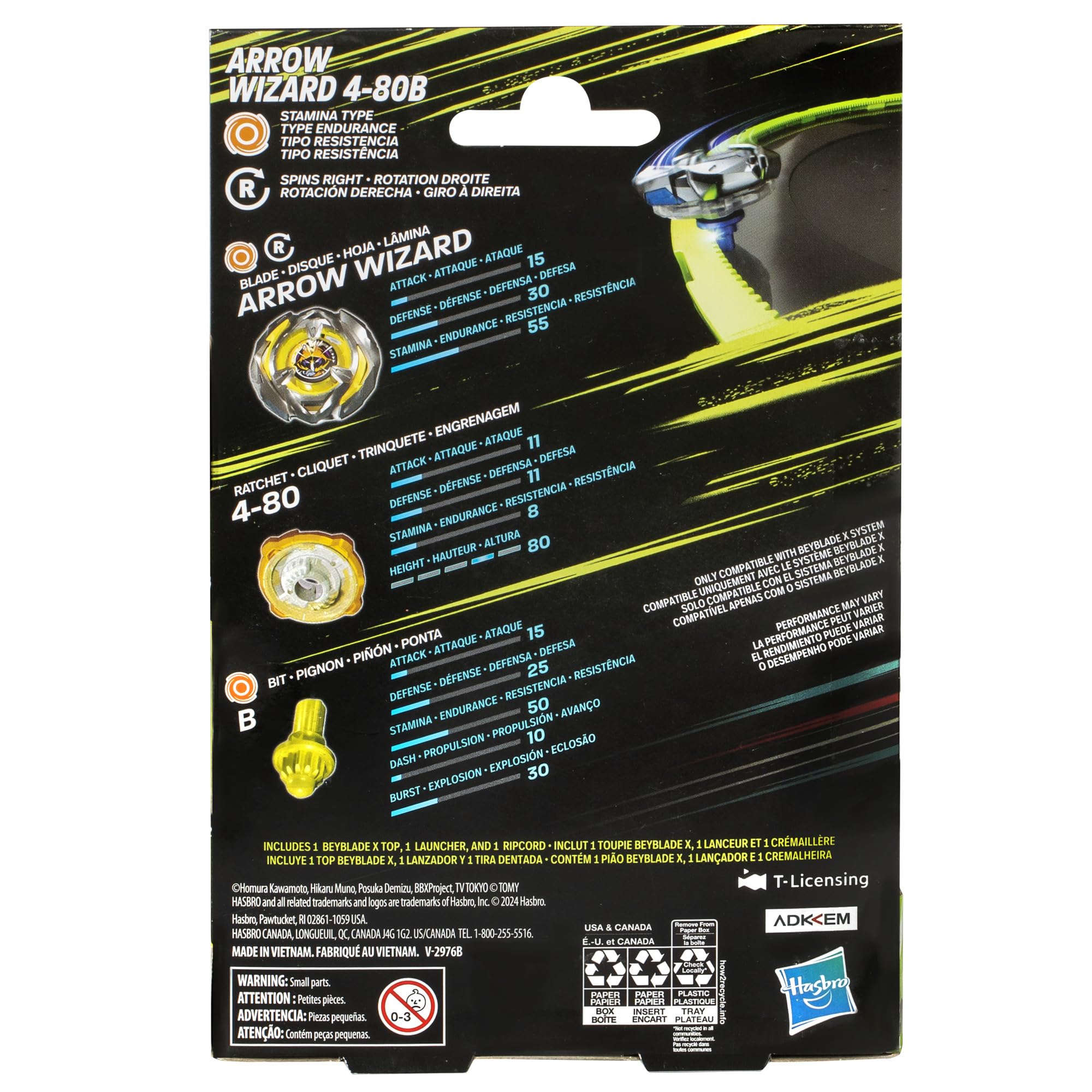 beyblade-x-arrow-wizard-4-80b-starter-pack-kreisel-stamina image 5