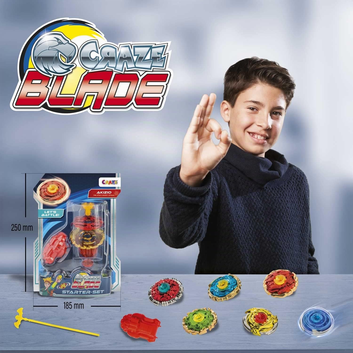 craze-blade-evolution-starter-set-kampfkreisel-metall-launcher image 6