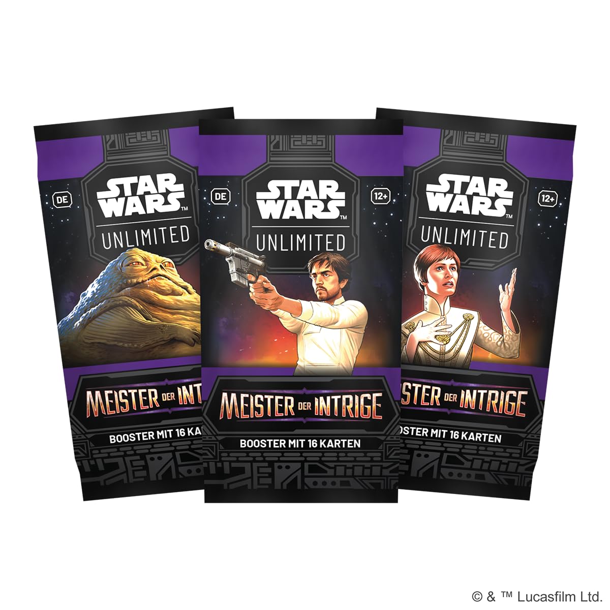 asmodee-star-wars-unlimited-meister-der-intrige-tcg-booster-16-karten image 1