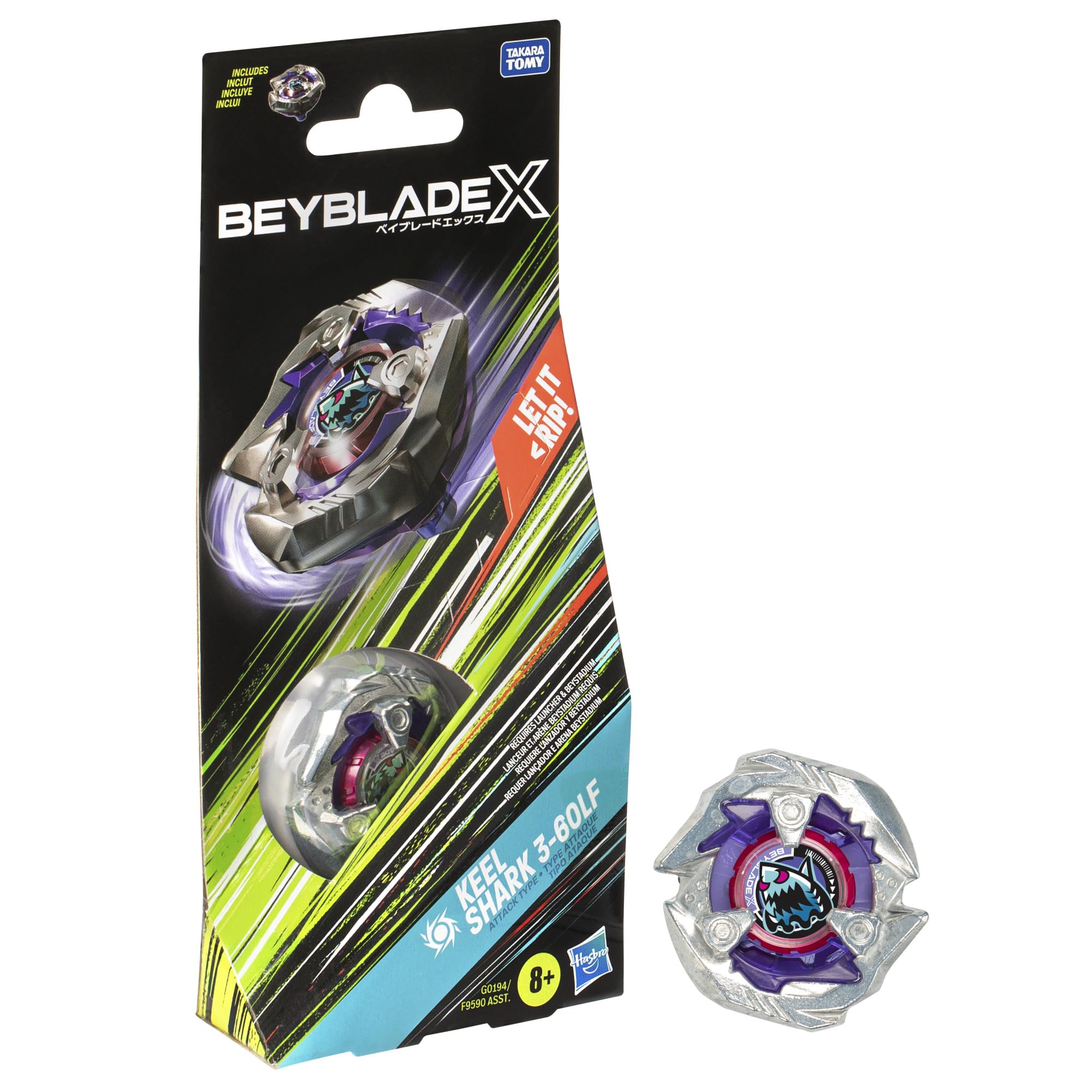beyblade-x-keel-shark-3-60lf-booster-kreisel-g0194 image 1