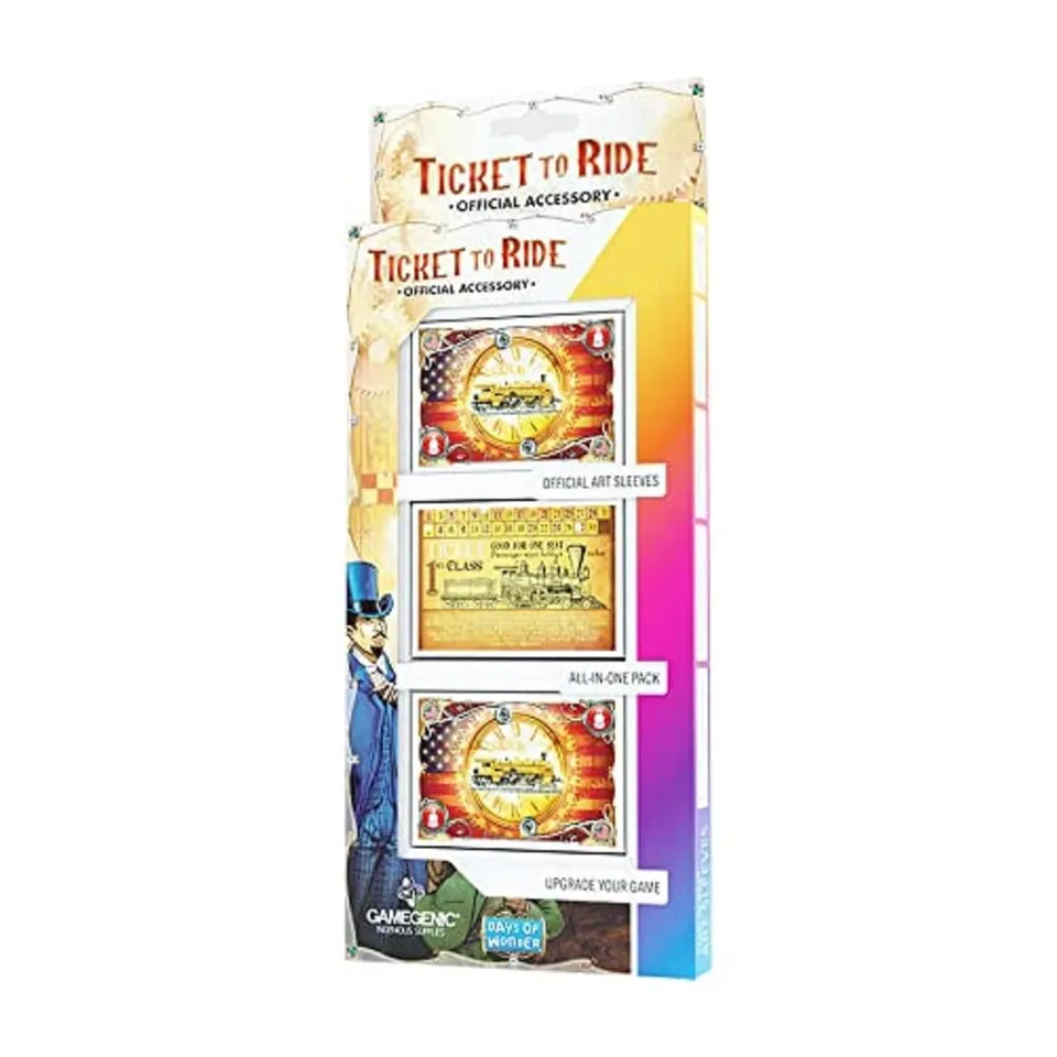 gamegenic-ticket-to-ride-art-sleeves-kartenh-llen-152-st-ck image 1