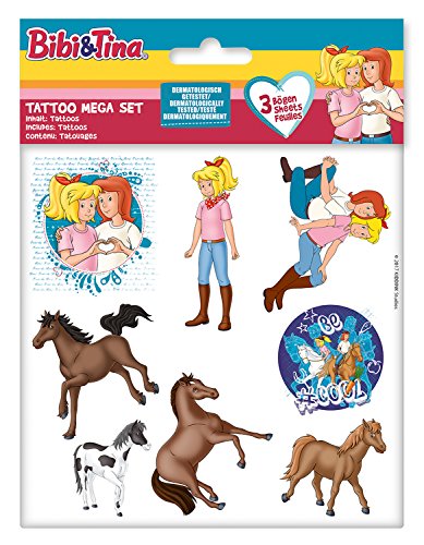craze-bibi-und-tina-tattoo-mega-set-3-b-gen-sortiert image 6