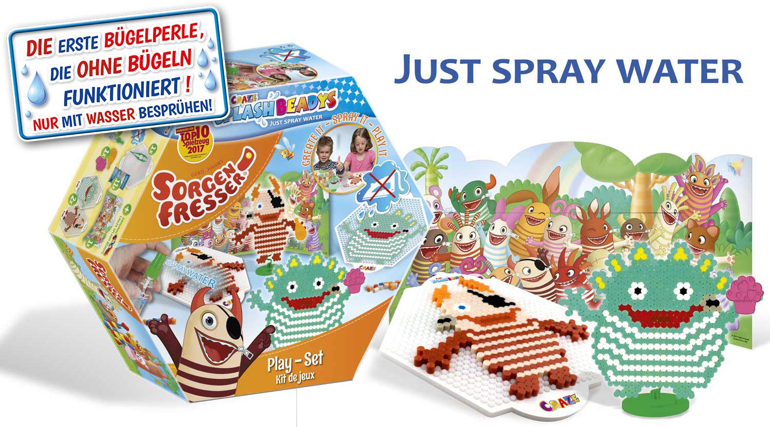 craze-diamondz-splash-beadys-sorgenfresser-bastelset-wasserperlen image 2