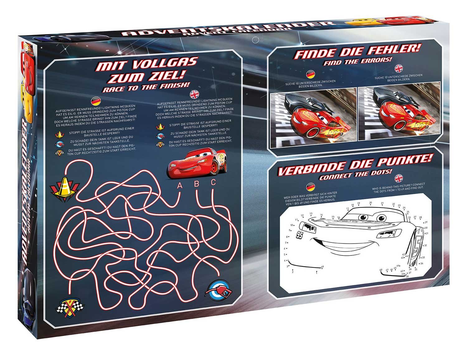 craze-disney-cars-adventskalender-pixar-24-t-rchen-mit-spiel image 3