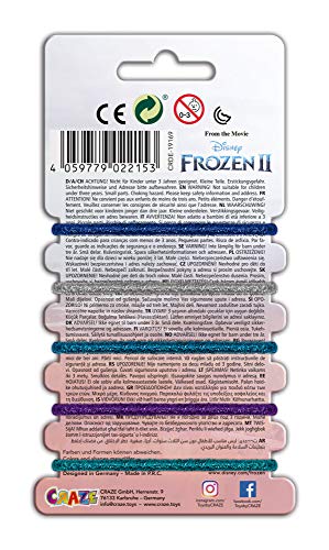 craze-frozen-ii-haargummis-5er-set-kinderschmuck image 7