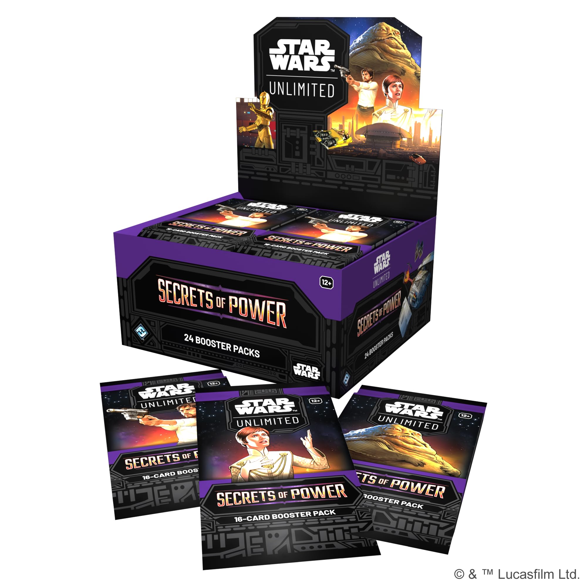 asmodee-star-wars-unlimited-secrets-of-power-tcg-display-24-booster image 2