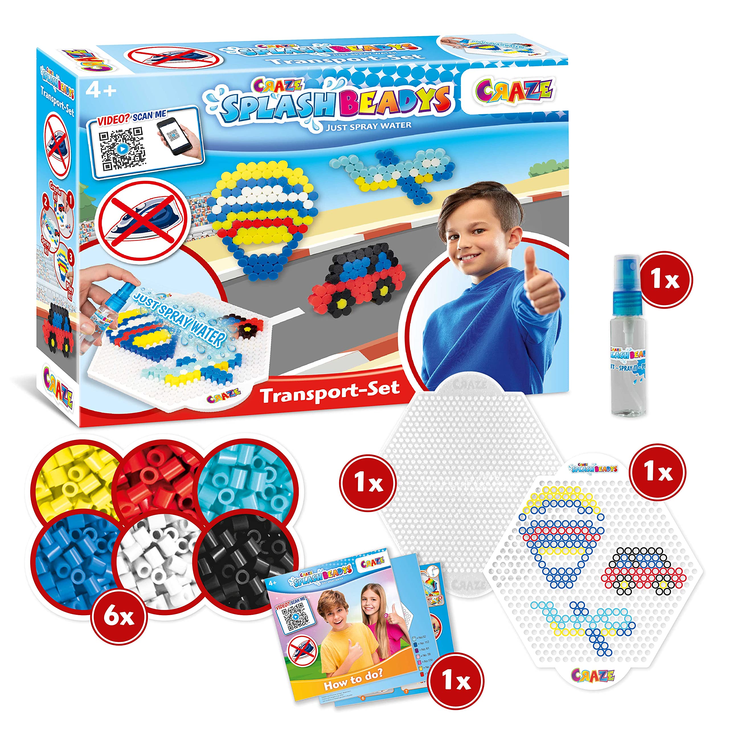 craze-splash-beadys-transport-set-32473-b-gelperlen-auto image 3