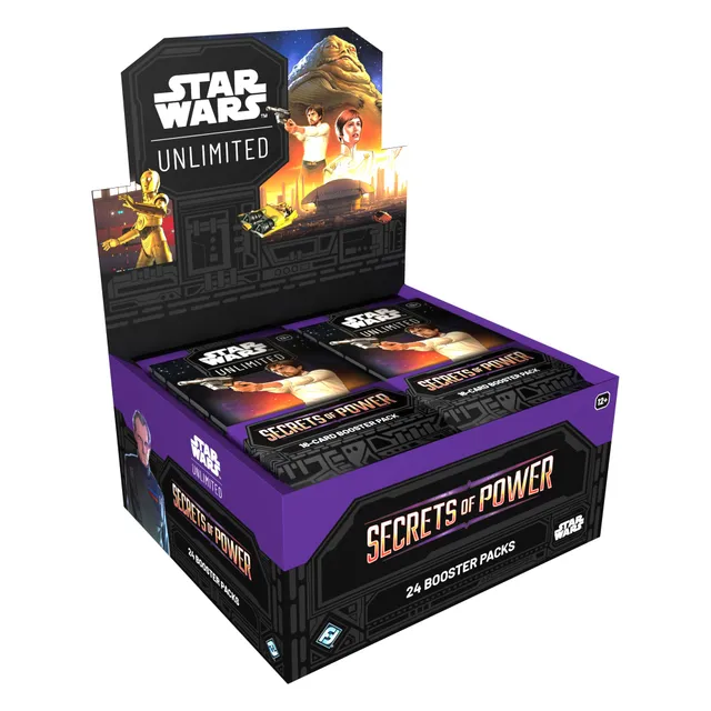asmodee-star-wars-unlimited-secrets-of-power-tcg-display-24-booster image 1