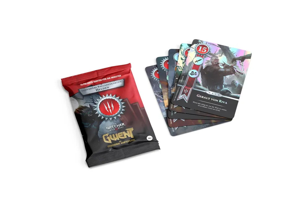 gwent-legend-re-balladenkarten-helden-kartenspiel-monster-10-karten image 1