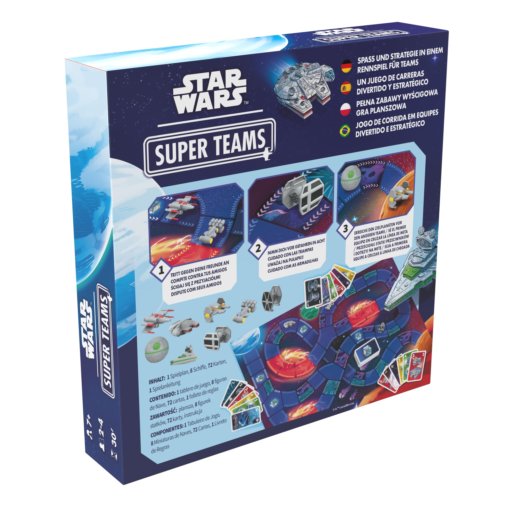 asmodee-star-wars-super-teams-strategisches-familienspiel-2-4-spieler image 2
