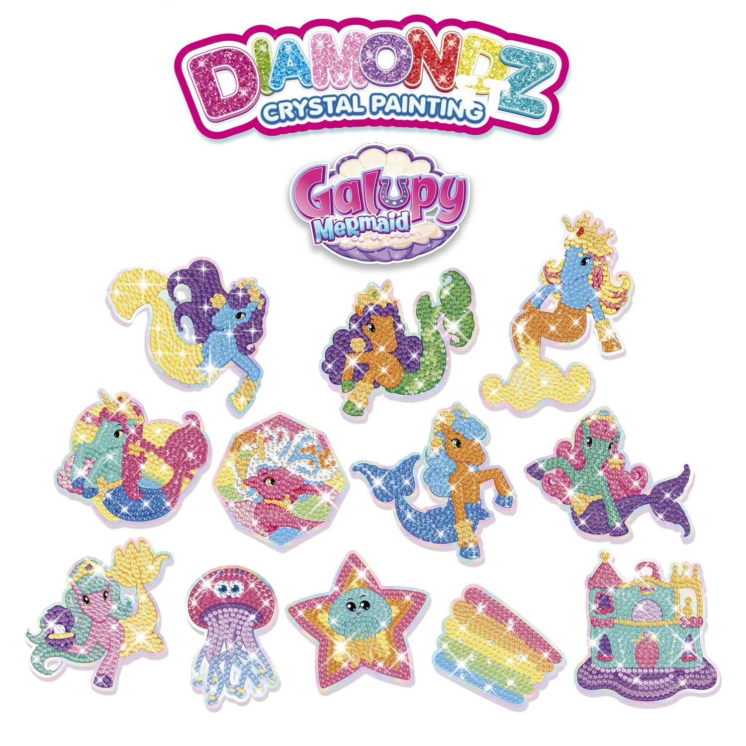 craze-diamondz-galupy-mermaid-sticker-diamond-painting image 4