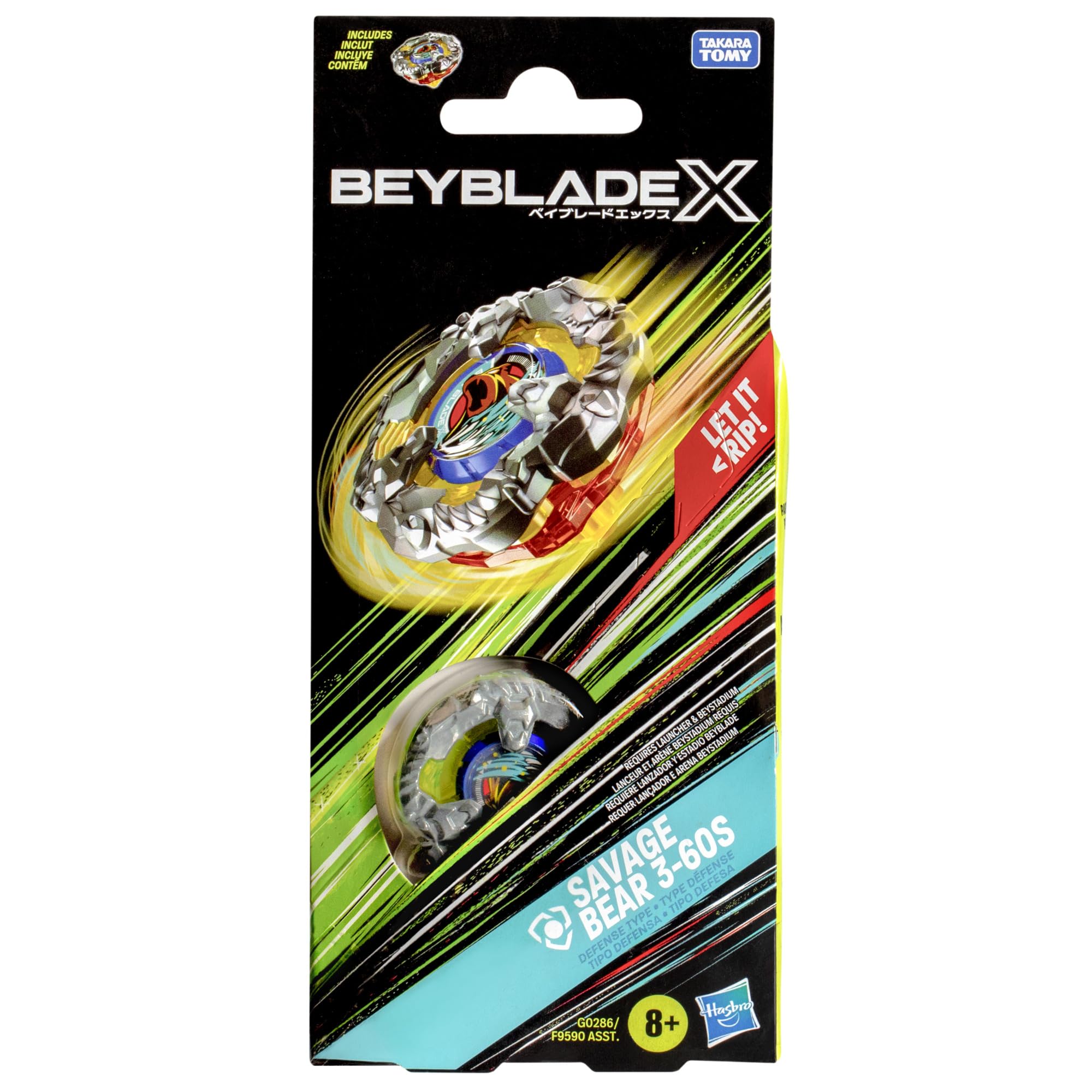 beyblade-x-savage-bear-3-60s-booster-single-pack-kreisel image 3