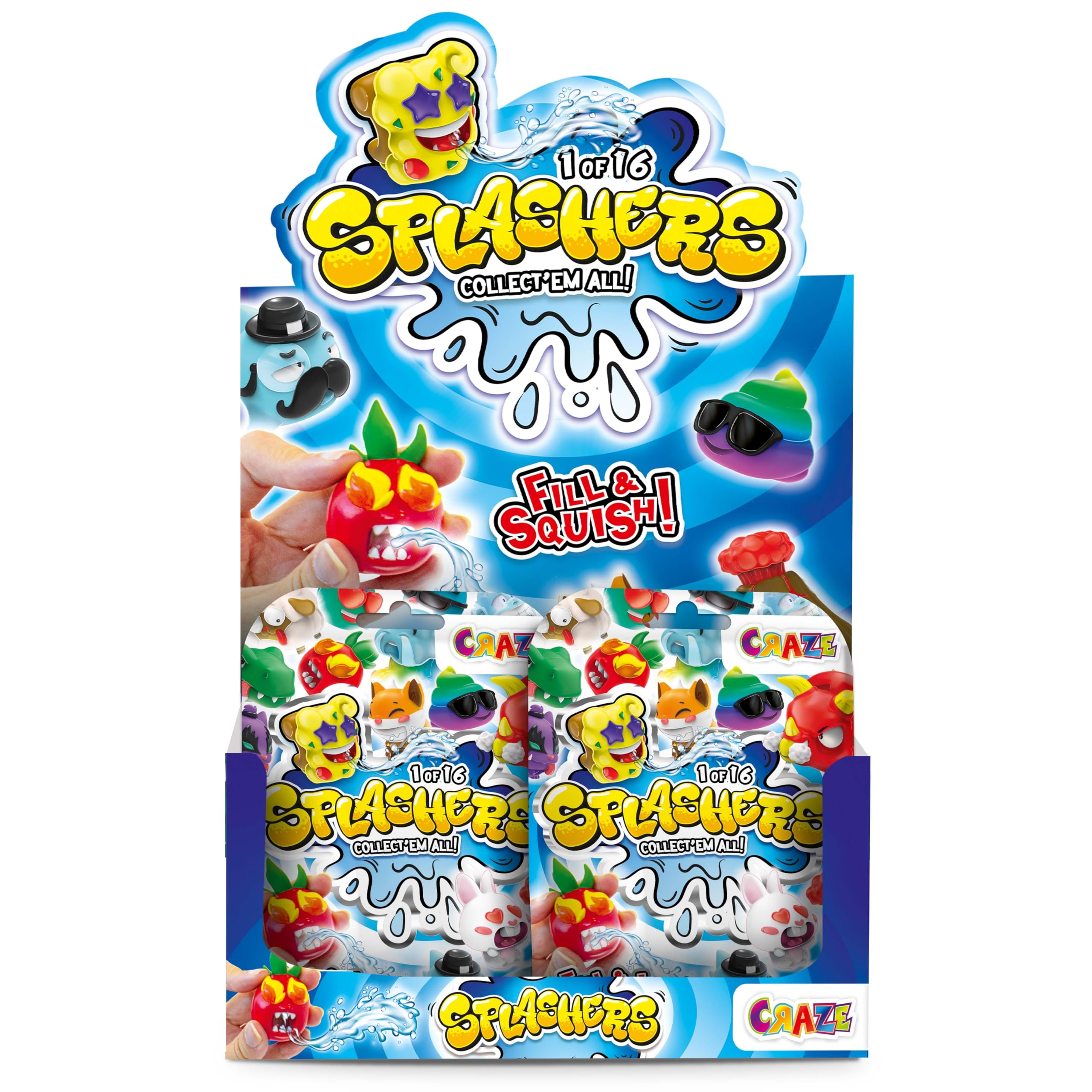 craze-splashers-wasserspritztiere-18er-pack-badewannenspielzeug image 2