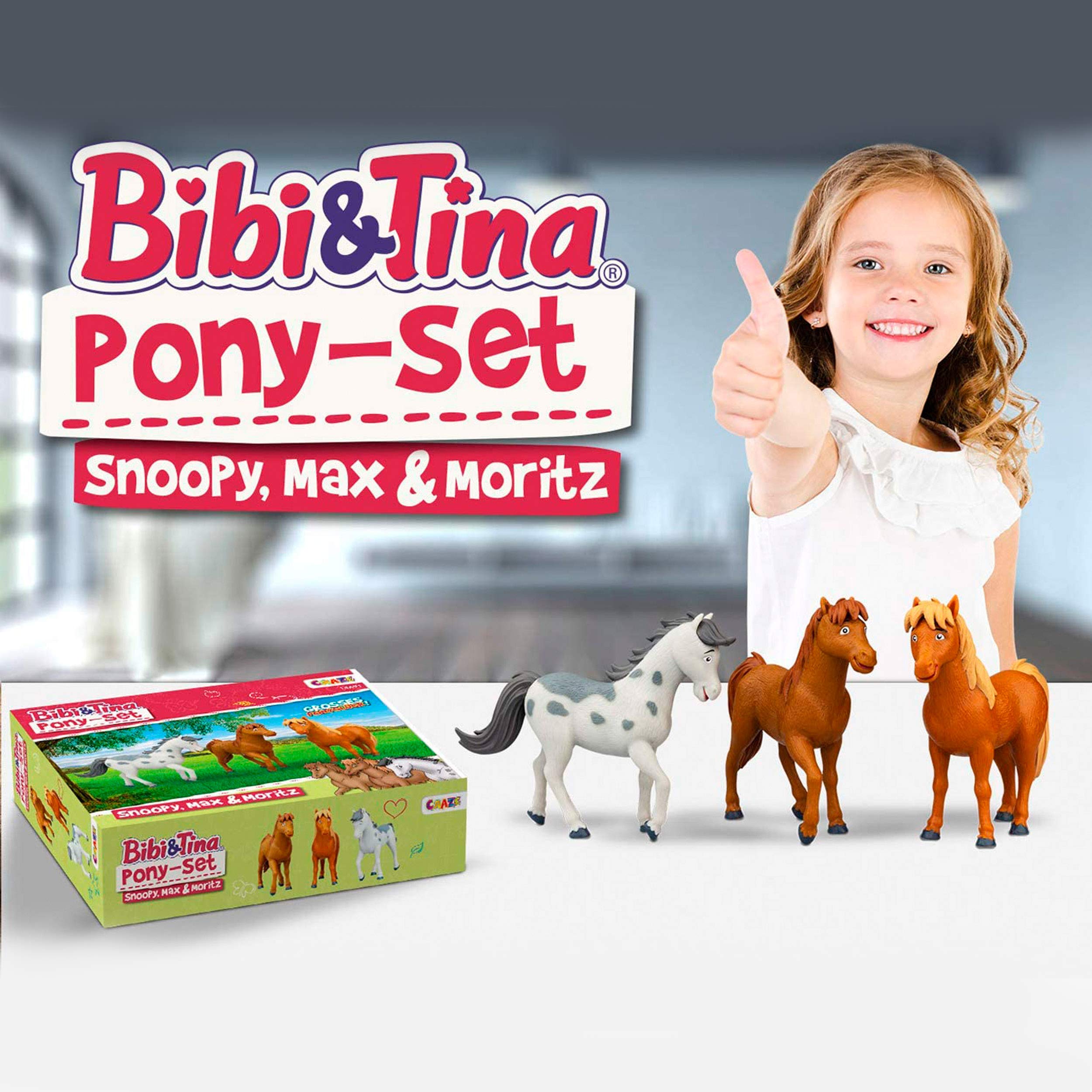 craze-bibi-tina-14691-ponyset-3-ponyfiguren-snoopy-max-moritz image 7