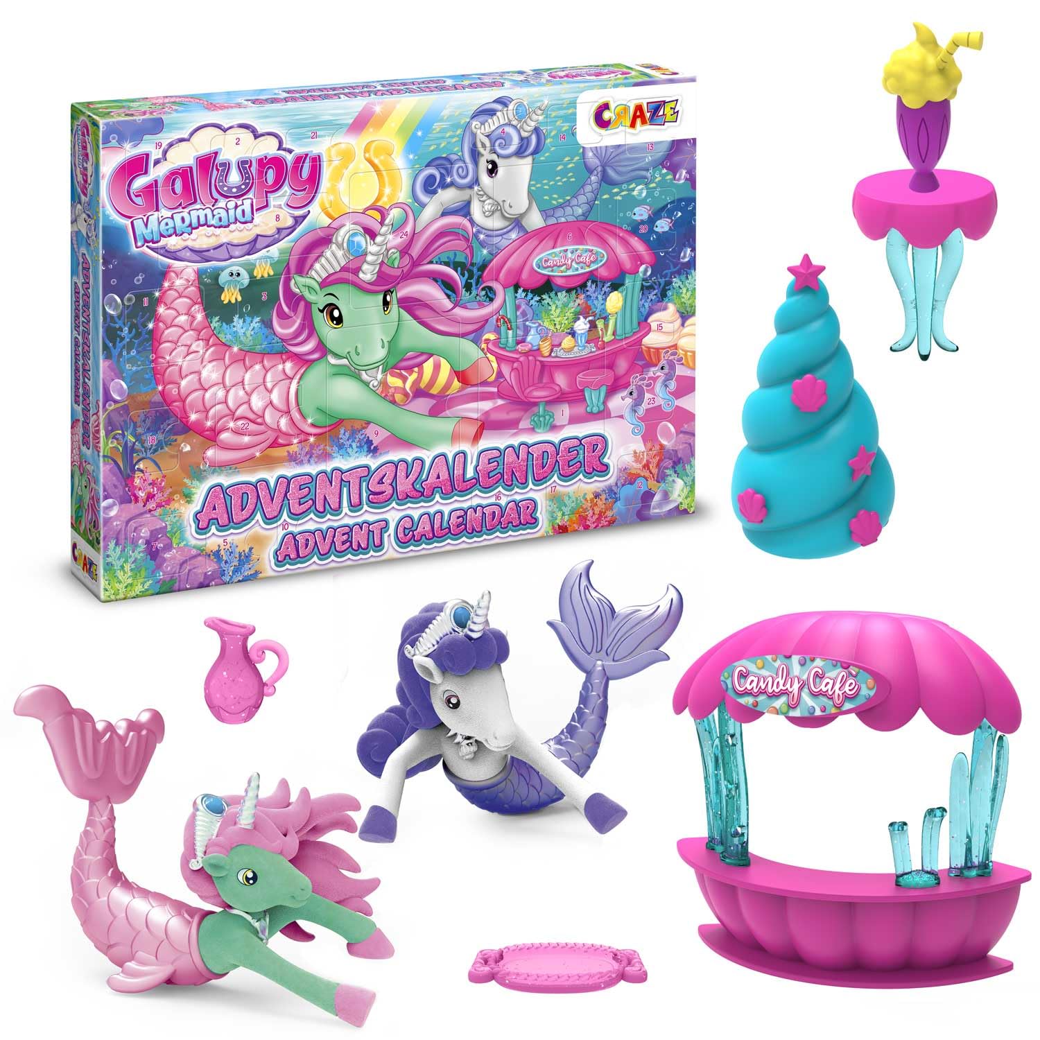 craze-galupy-mermaid-adventskalender-meerjungfrau-24-t-rchen image 1