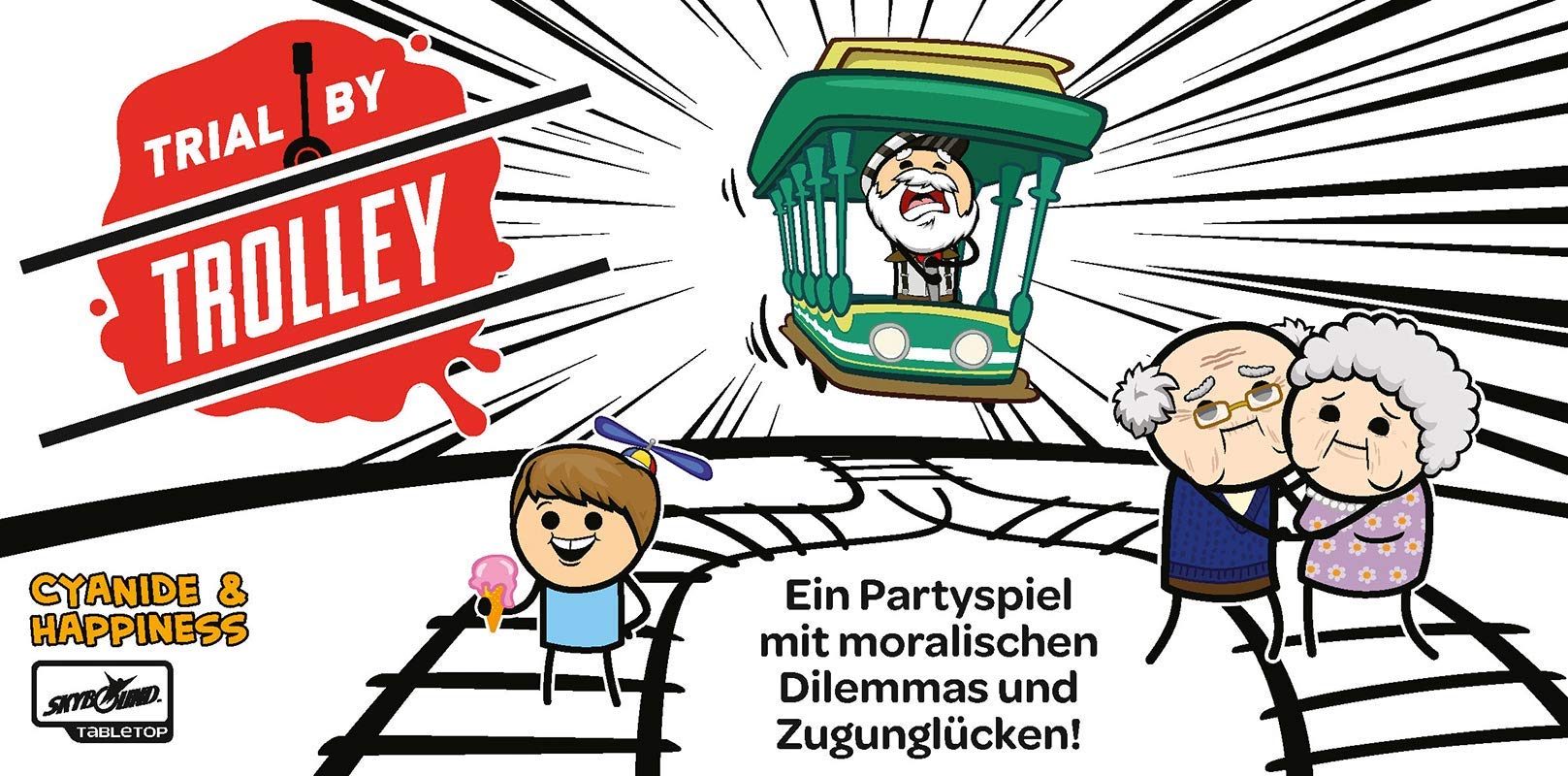 lucky-duck-trial-by-trolley-grundspiel-partyspiel-ab-16-jahren image 2
