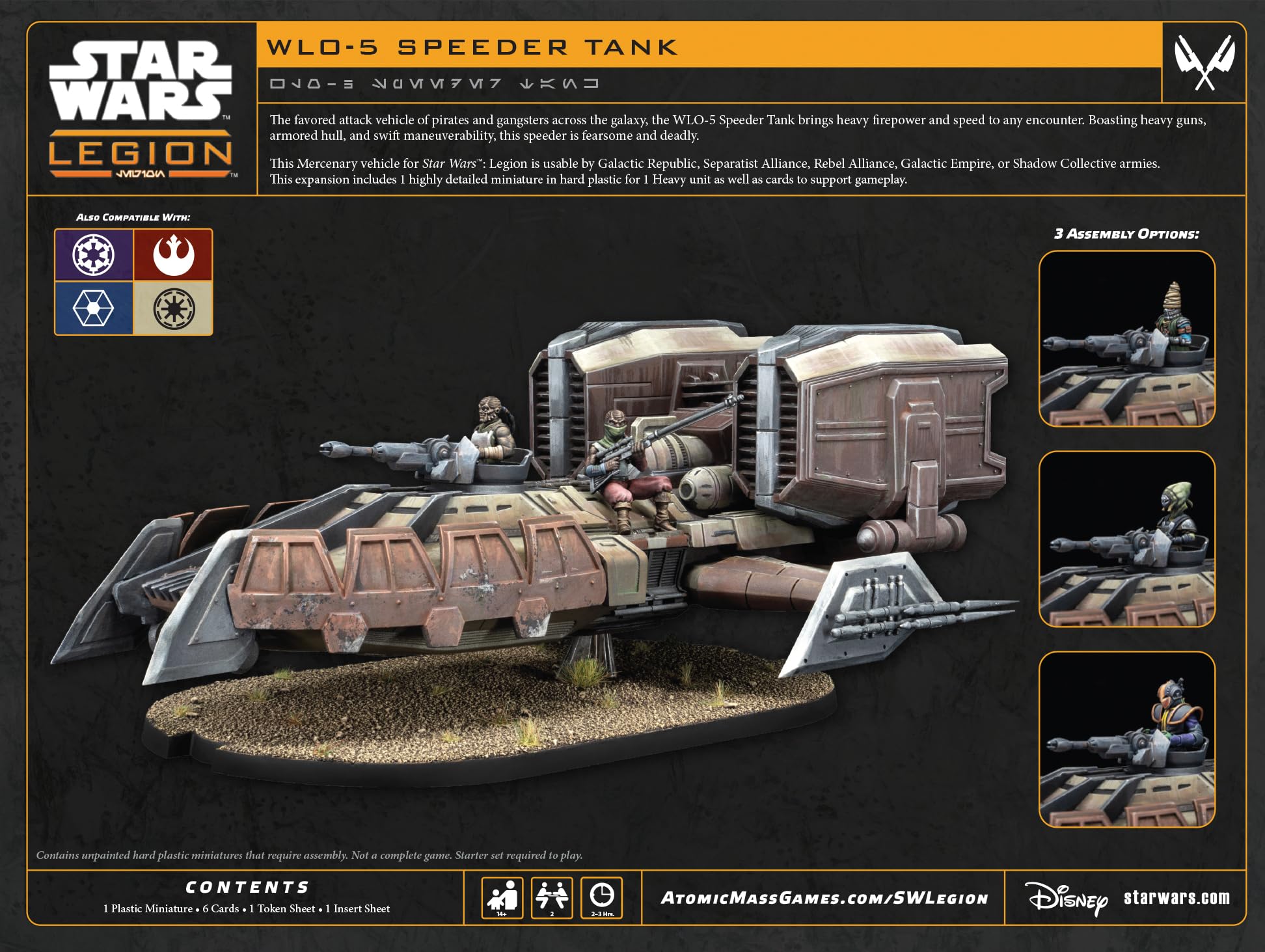 star-wars-legion-wlo-5-speeder-tank-tabletop-erweiterung-miniatur image 2