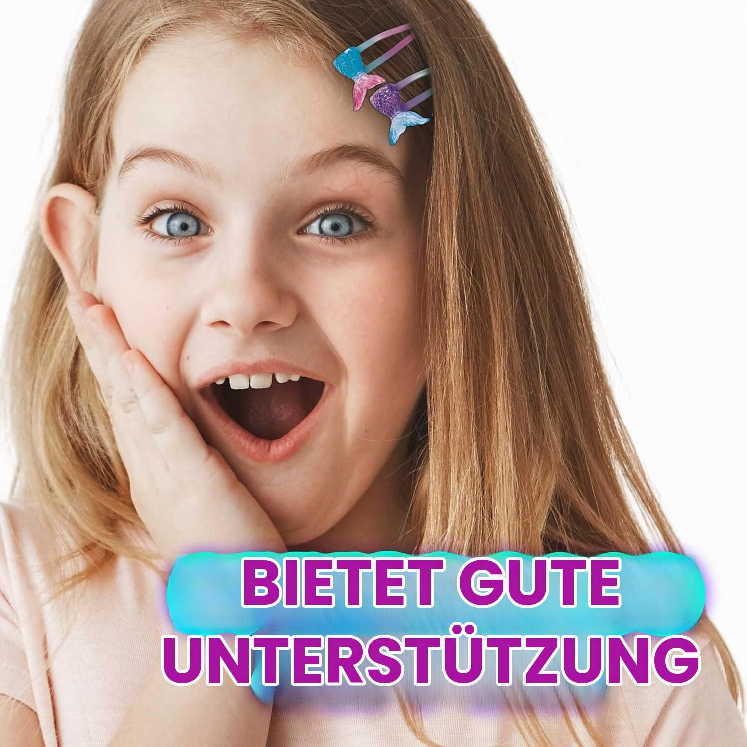 craze-mermaid-haarspangen-kinder-6-st-ck-meerjungfrau-design image 6