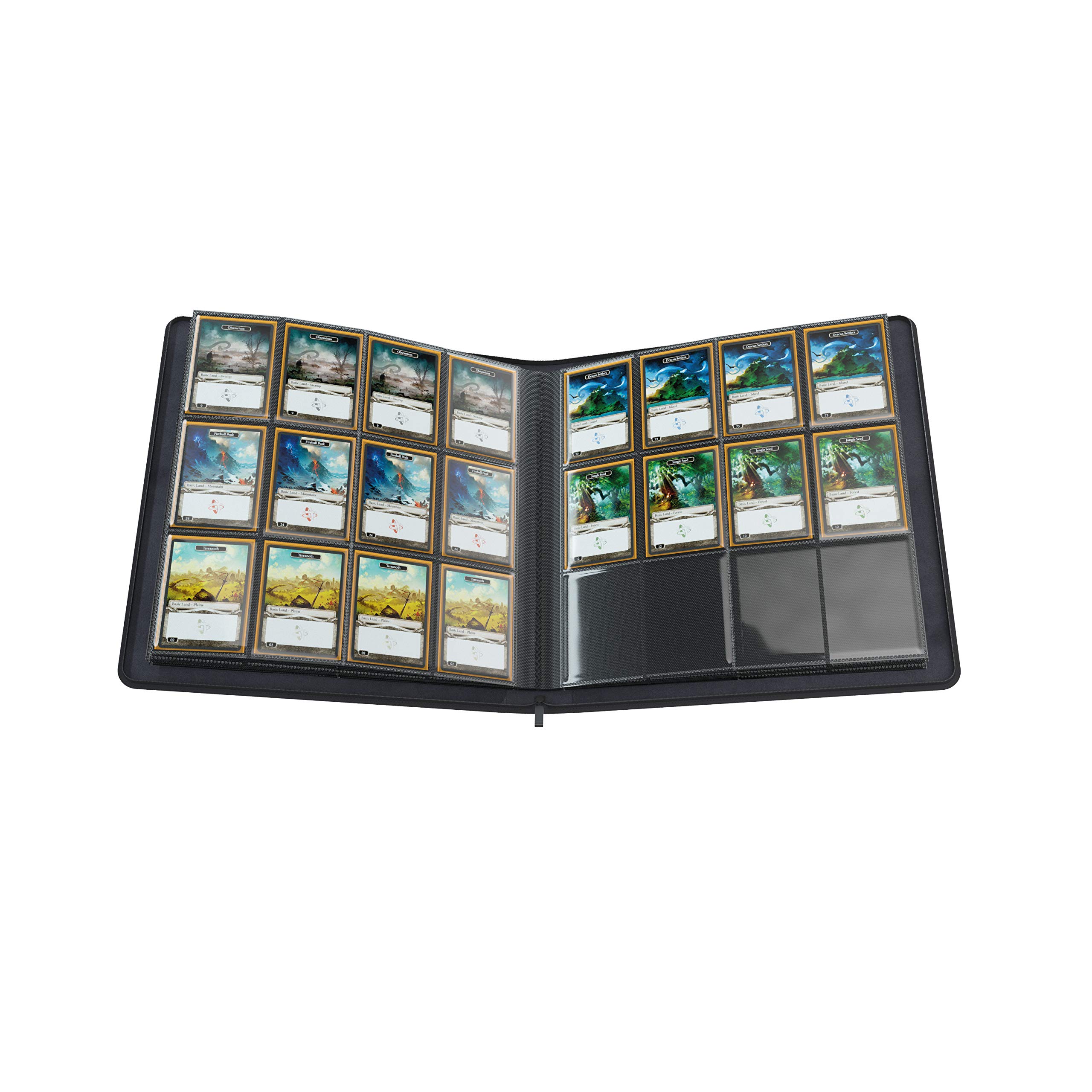 gamegenic-zip-up-album-24-pocket-kartenalbum-schwarz-480-karten image 4