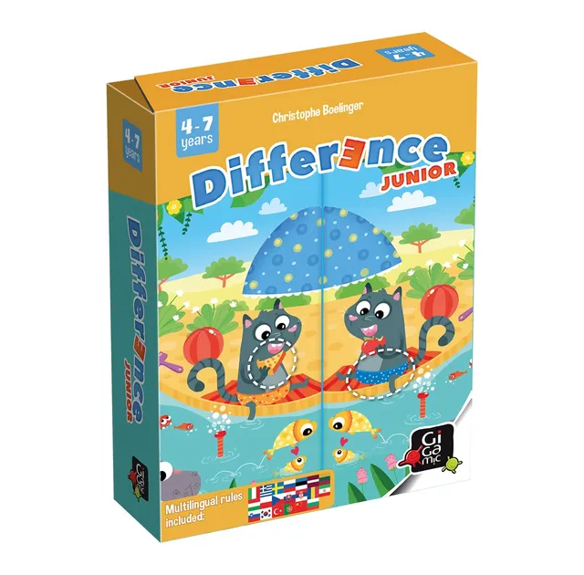 gigamic-difference-junior-kartenspiel-familienfreundlich-2-6-spieler image 1