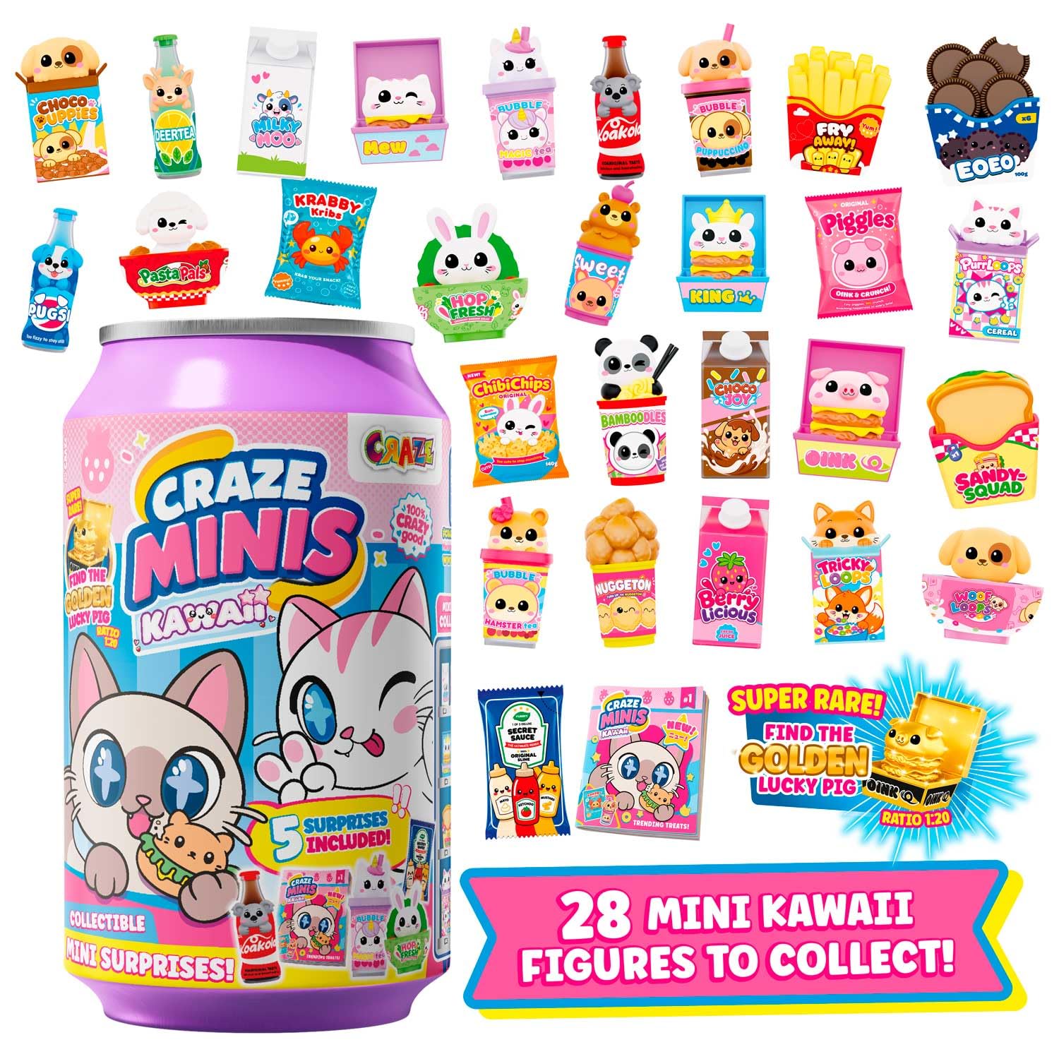craze-minis-kawaii-blindbox-mini-sammelfiguren-5-berraschungen image 2