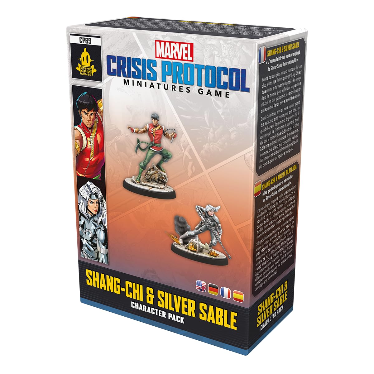 marvel-crisis-protocol-shang-chi-silver-sable-character-pack image 3