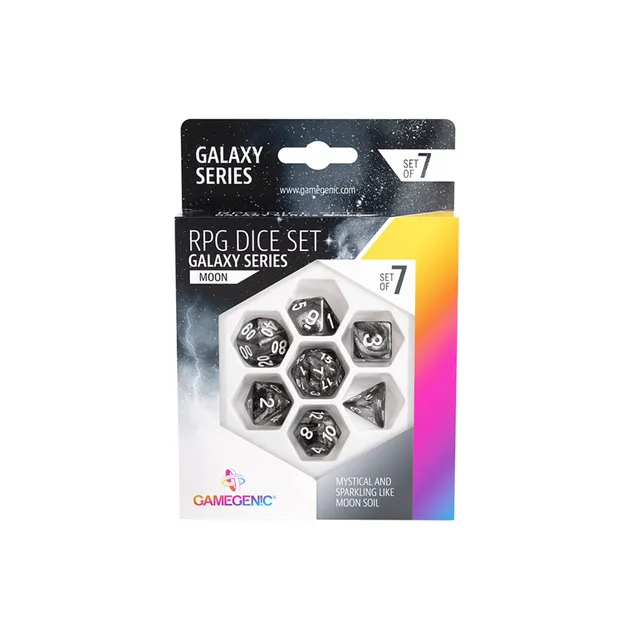 gamegenic-galaxy-moon-rpg-dice-set-7-w-rfel-resin image 1