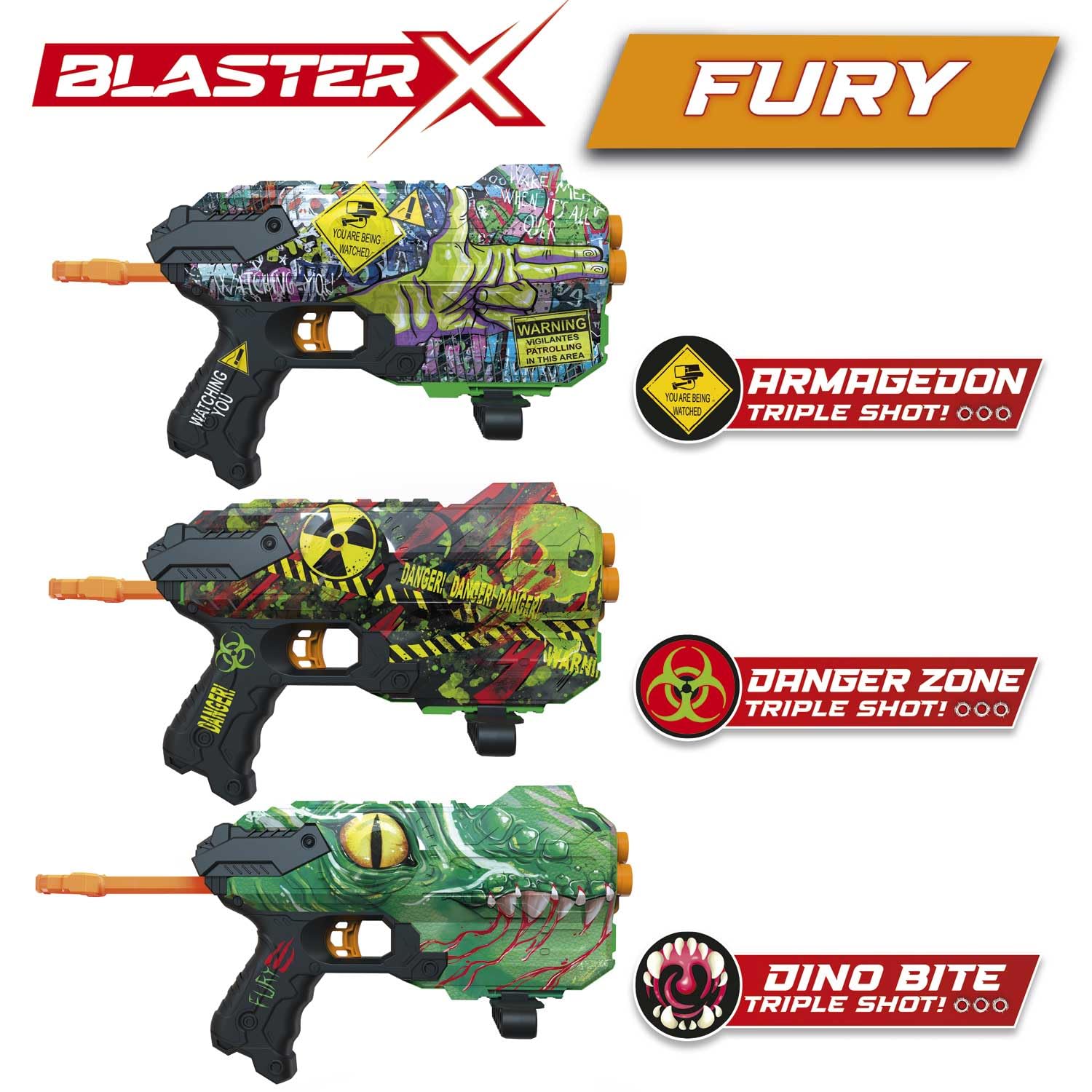 craze-blaster-x-fury-schaumstoff-blaster-30cm-mit-8-darts-14m image 4