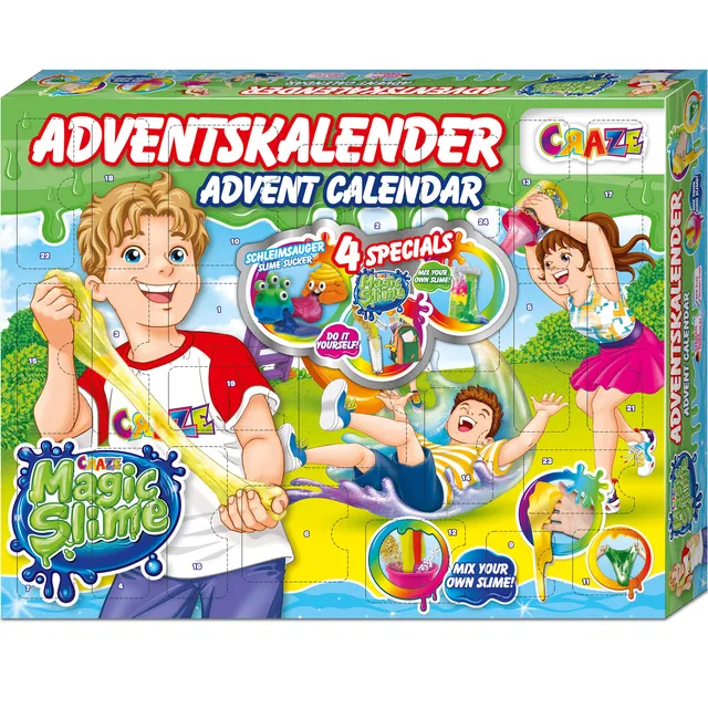 craze-magic-dough-adventskalender-magic-slime-24-t-rchen-ab-3 image 1