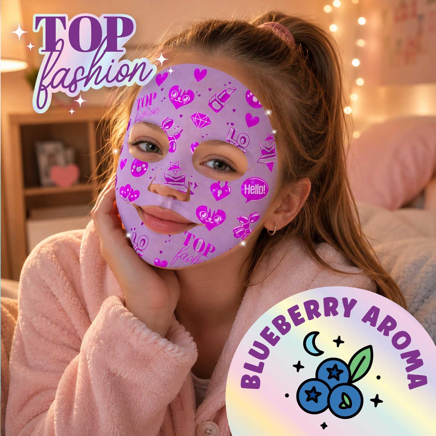 craze-inkee-top-fashion-gesichtsmaske-blaubeere-1-st-ck image 2