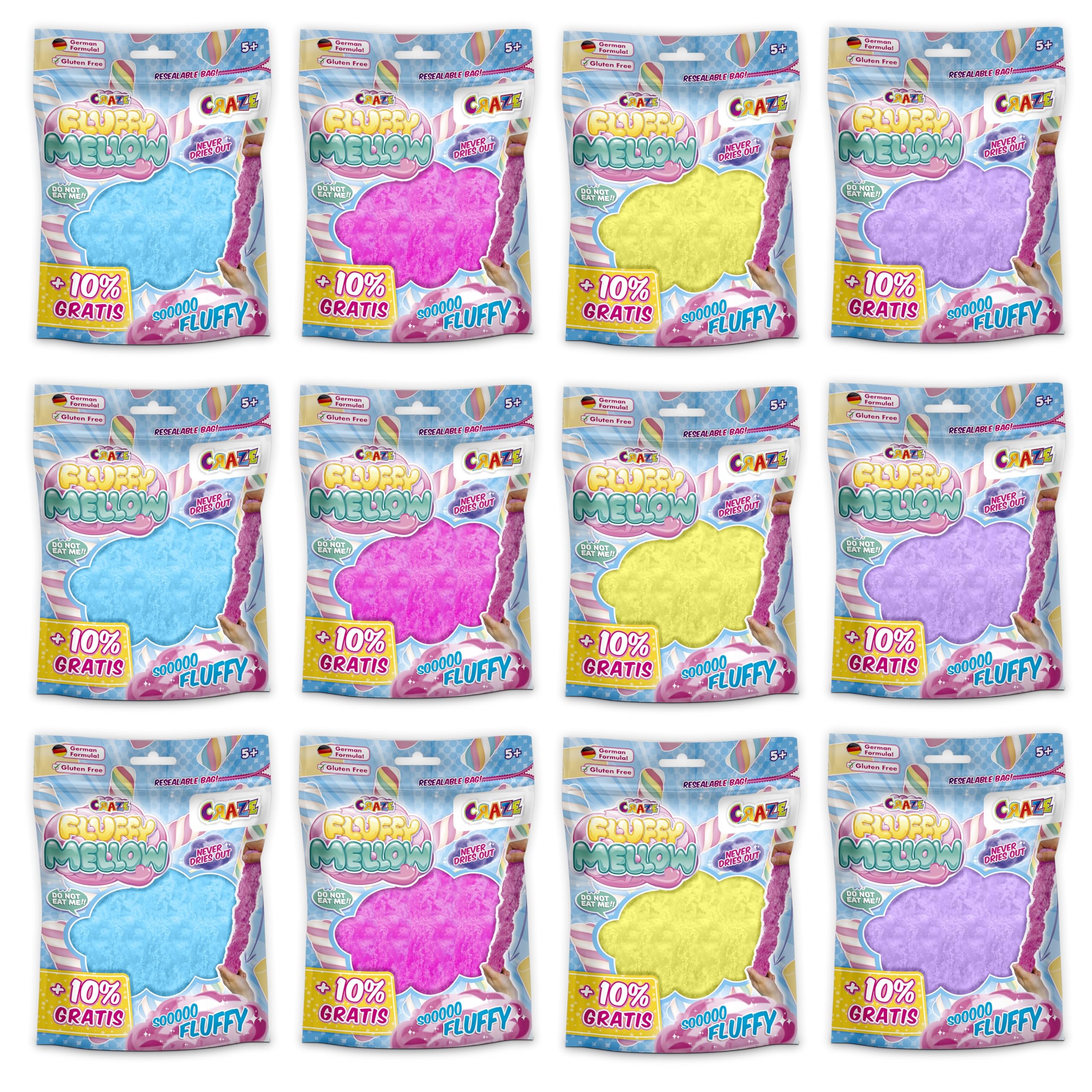 craze-magic-dough-fluffy-mellow-knete-12er-set-12x25g-pastell image 1
