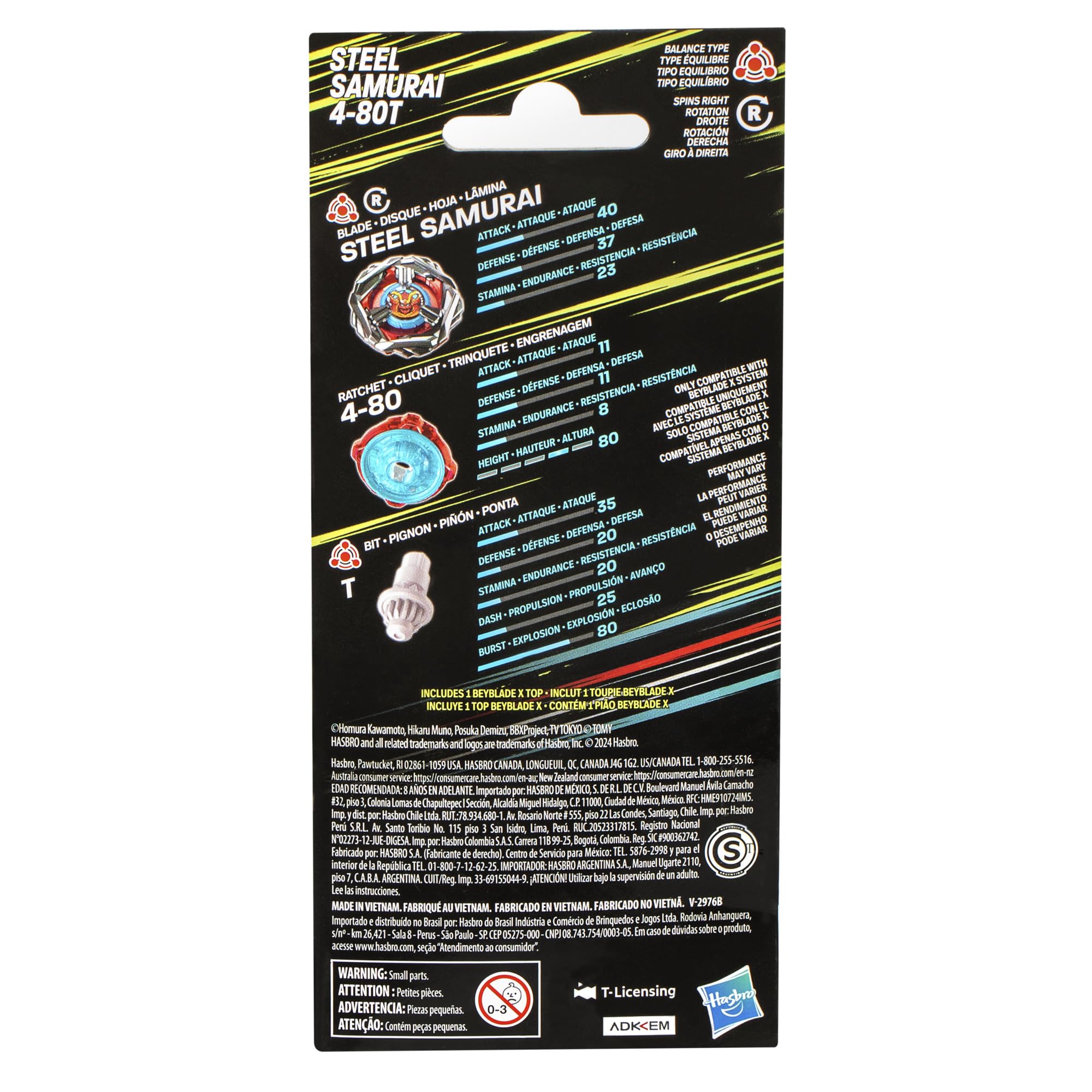 beyblade-x-stahl-samurai-4-80t-booster-pack-balance-kreisel-g0188 image 4