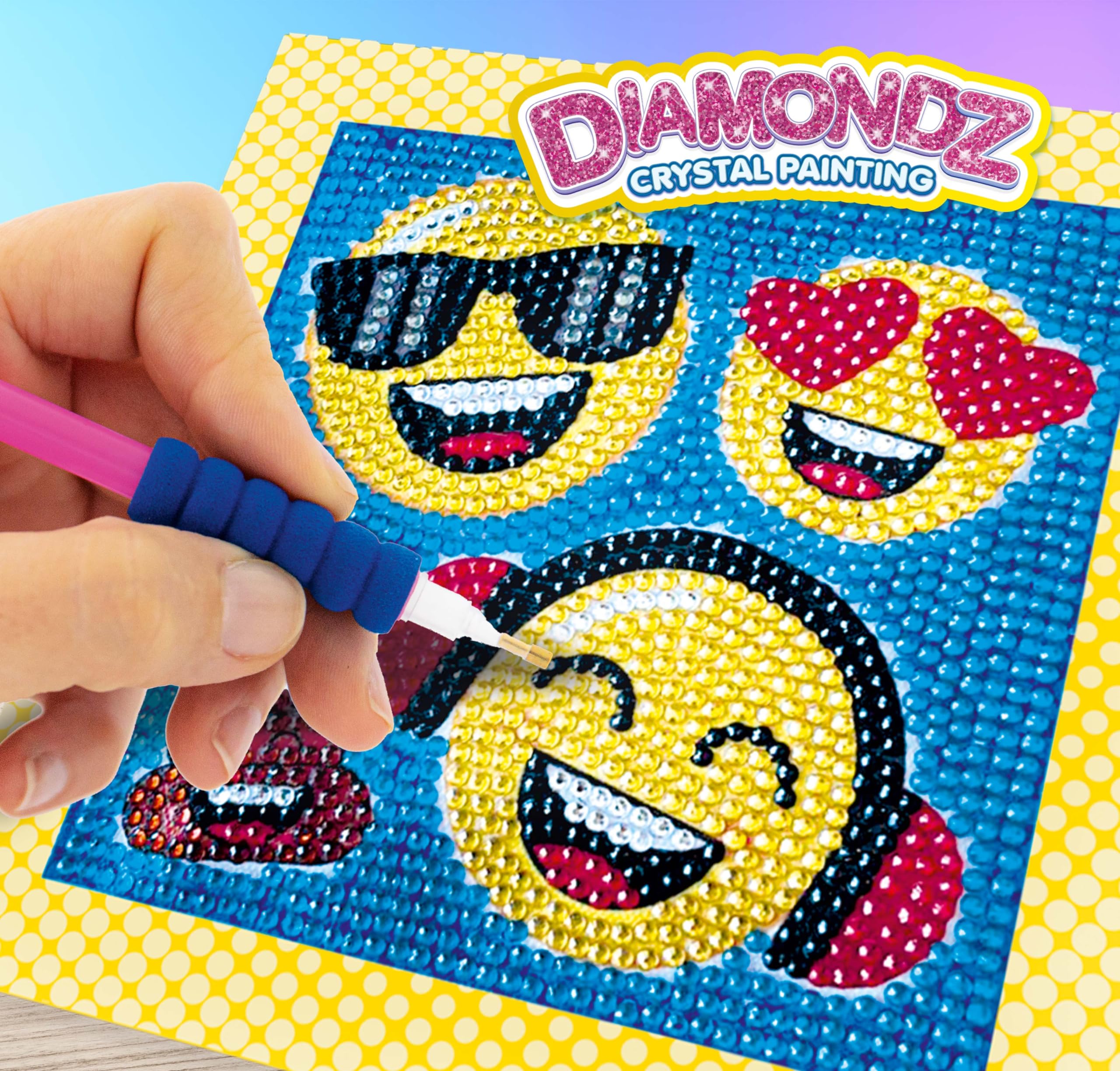 craze-diamondz-funny-face-diamond-painting-set-emoji-mit-rahmen image 5