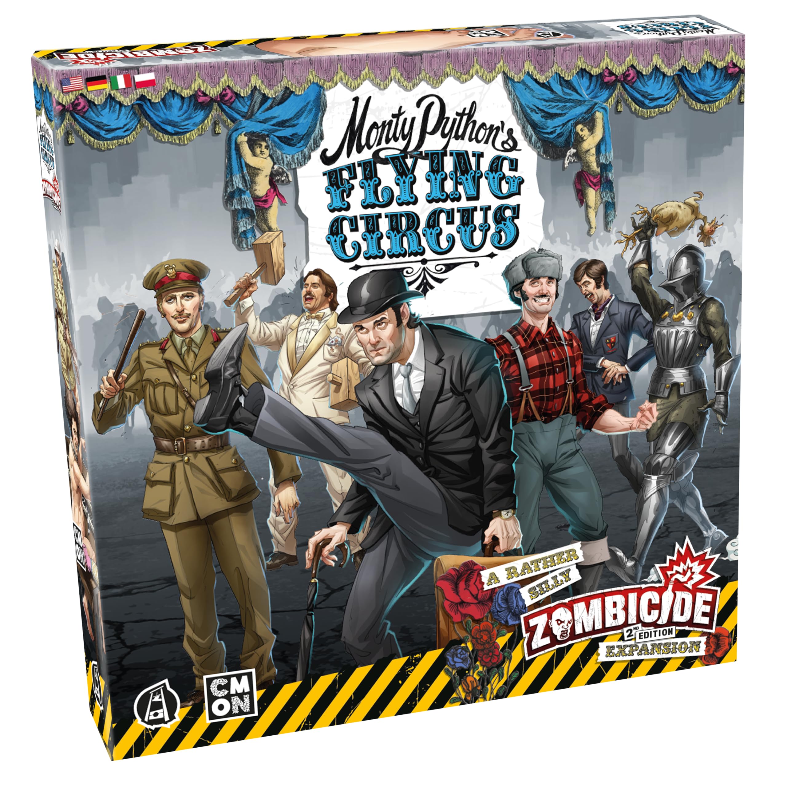 cmon-zombicide-2-edition-monty-python-flying-circus-erweiterung image 1