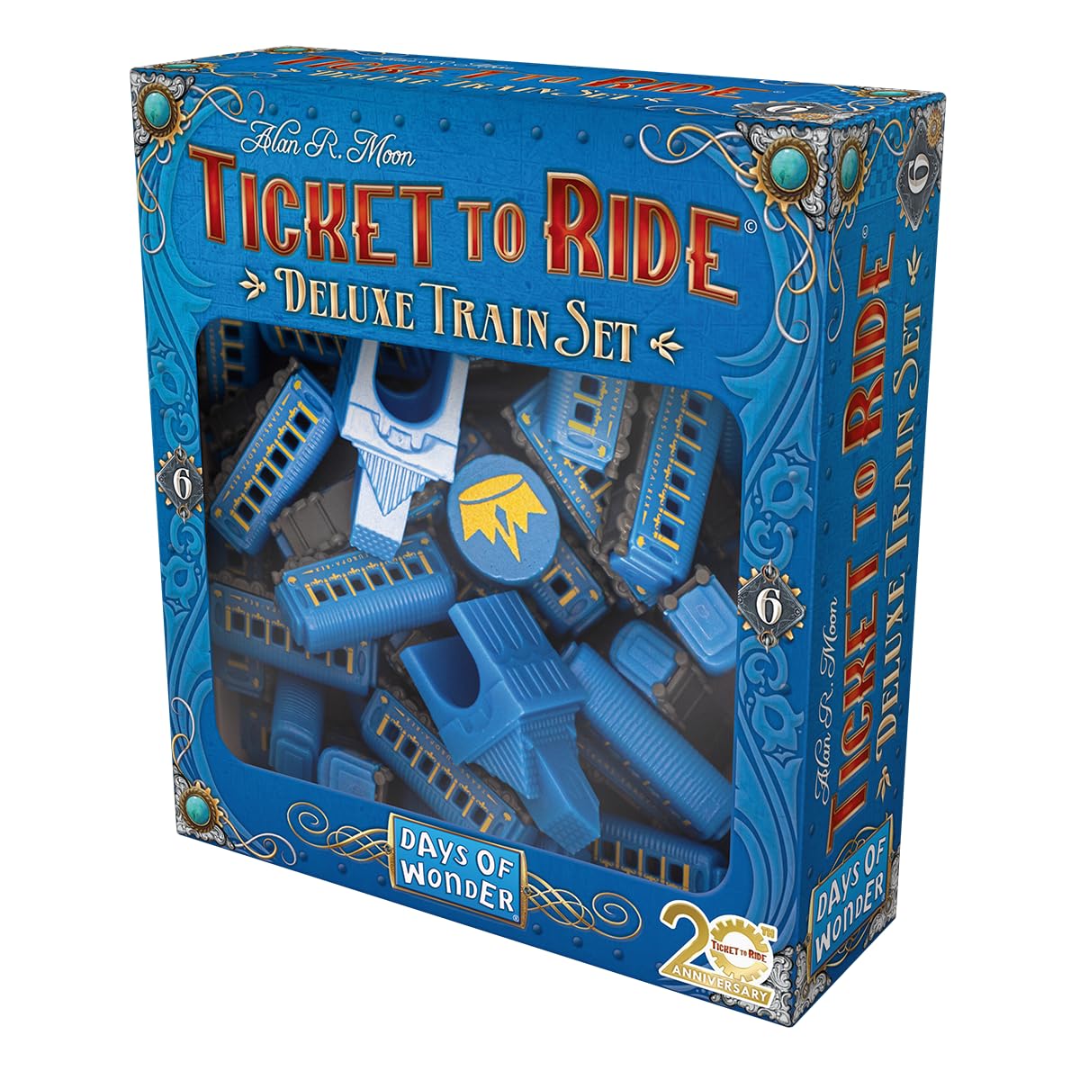 days-of-wonder-zug-um-zug-deluxe-train-sets-spielfiguren-blau image 3
