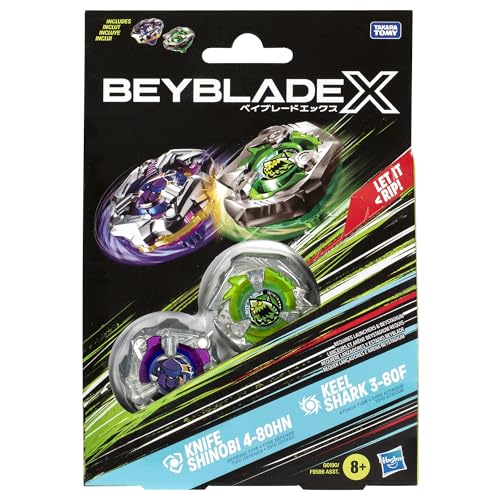beyblade-x-knife-shinobi-keel-shark-dual-pack-kreisel image 6