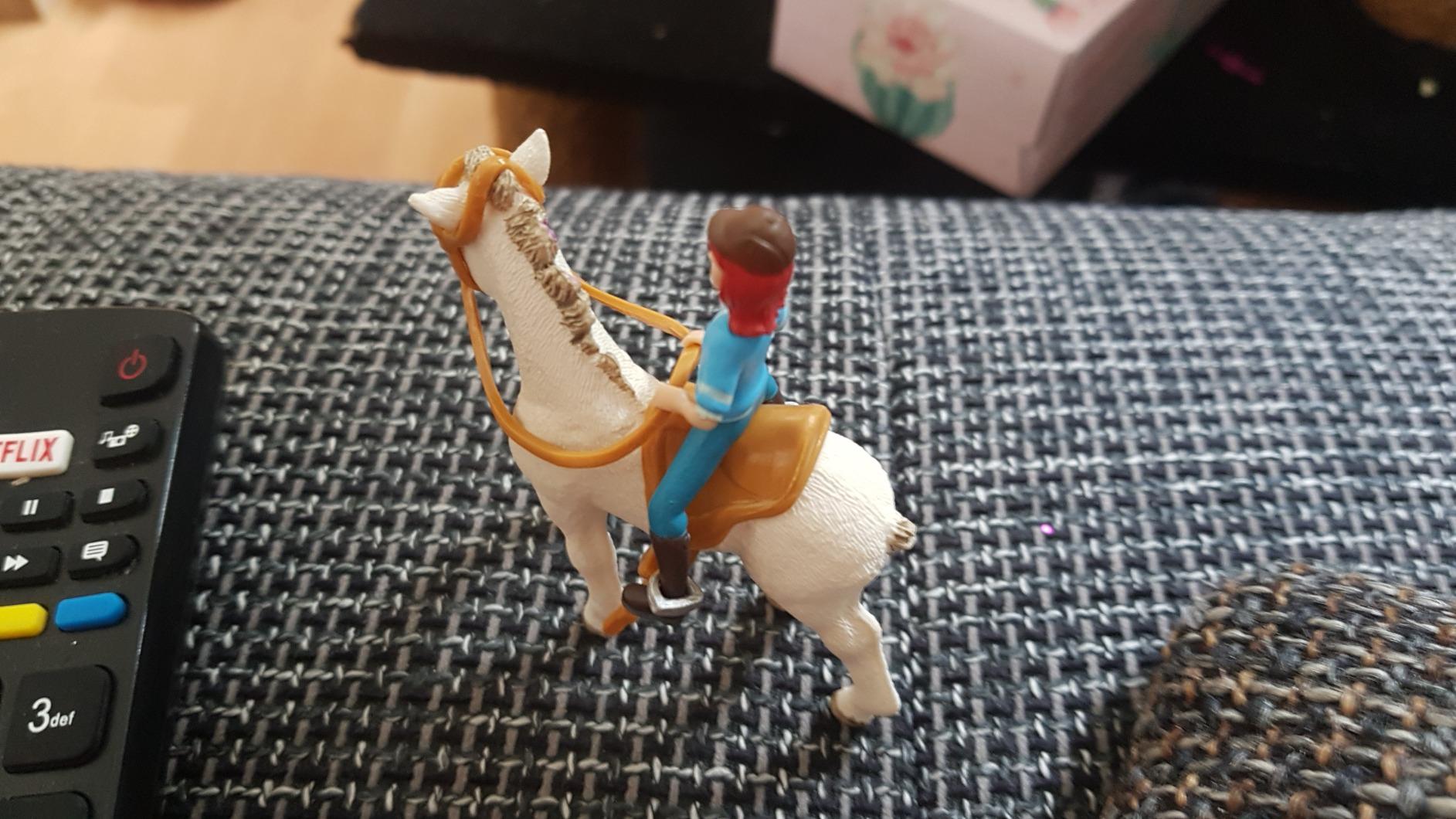 Pferdefan glücklich