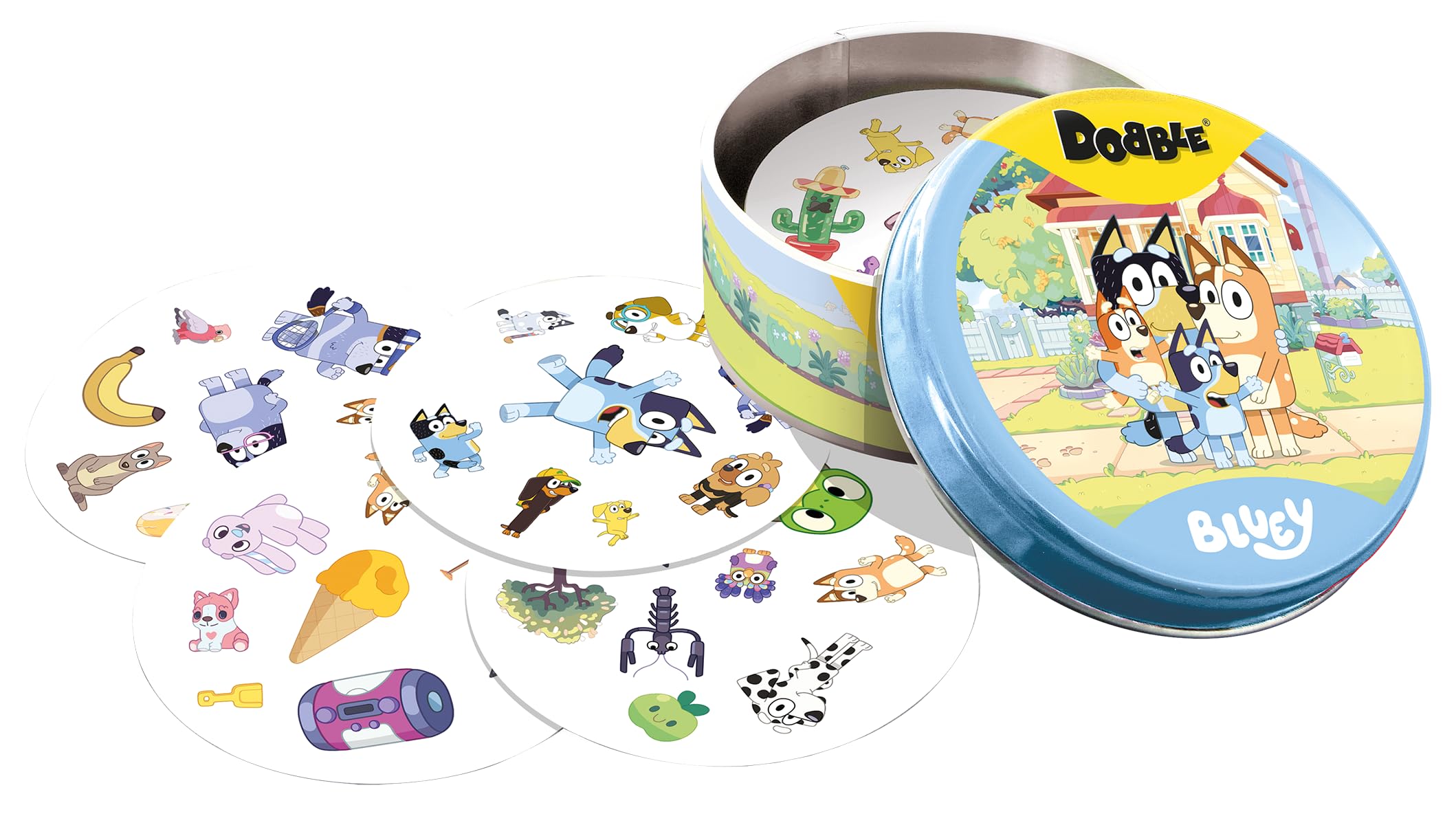zygomatic-dobble-bluey-kartenspiel-deutsch-metalldose image 5